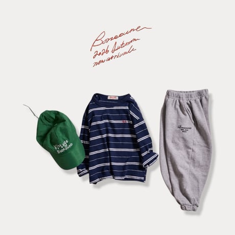 boneoune/50. duck Street long sleeve T-shirt XS-XL