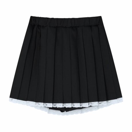 saintdoll/124. plit pleated skirt S-L