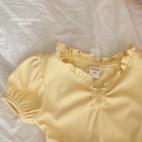 ninibello/48. shirring tutu T-shirt 2XL