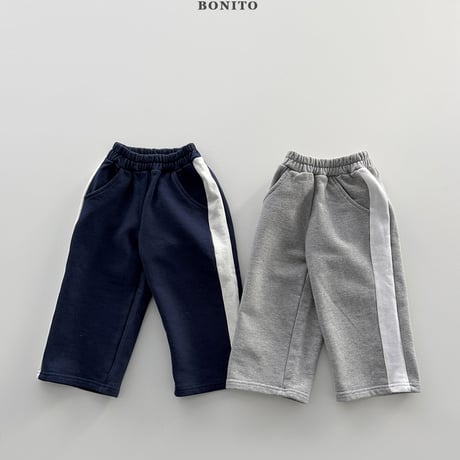 bonito/65. two color pants 12M-XL