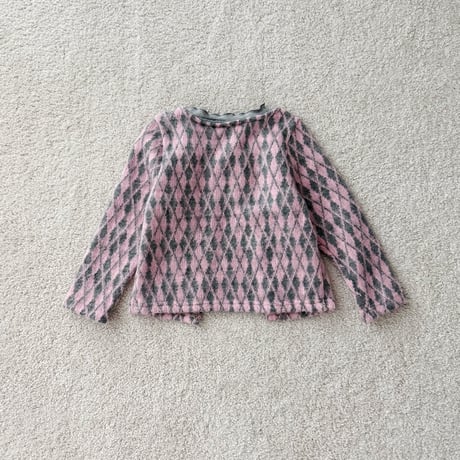 urbanrabbit/53. Argyle Cardigan Tee JS-JM