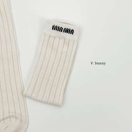 vbunny/24. minmin socks set FREE(32CM)