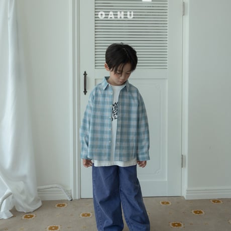 oahu/33. urban check shirt JS-JXL