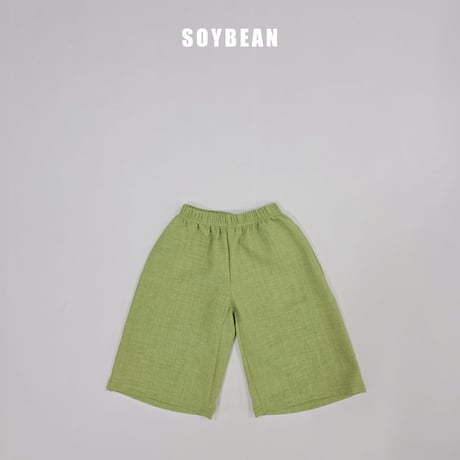 soybean/157. plan ) gently wide pants XS-XL
