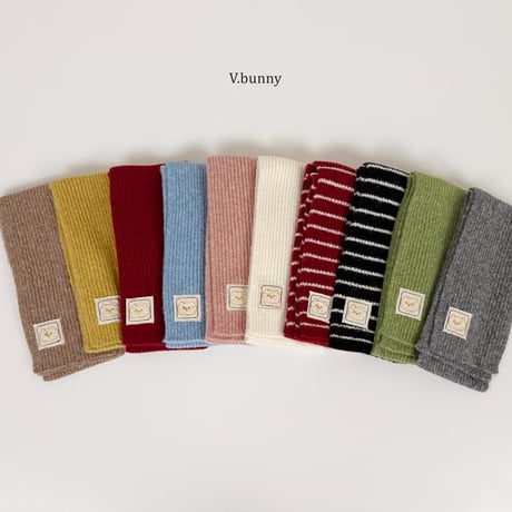 vbunny/28. small bear muffler FREE(130CM_14CM)