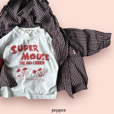pepper/10. super T-shirt XS-XL