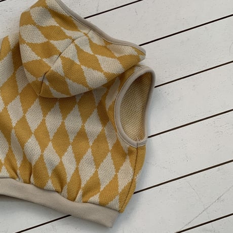 bebeholic/44. dia vest hood S(6-12M)-M(12-18M)