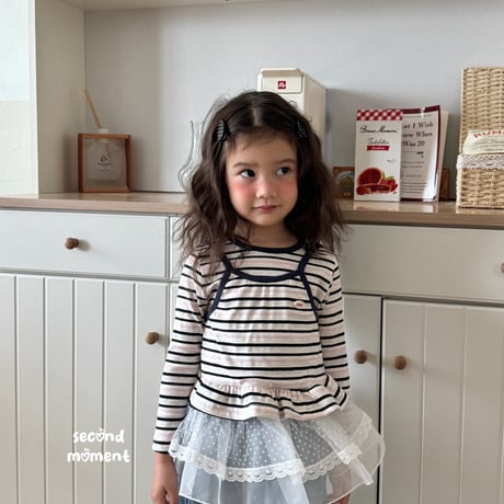 secondmoment/61. babi fril T-shirt JS-JL