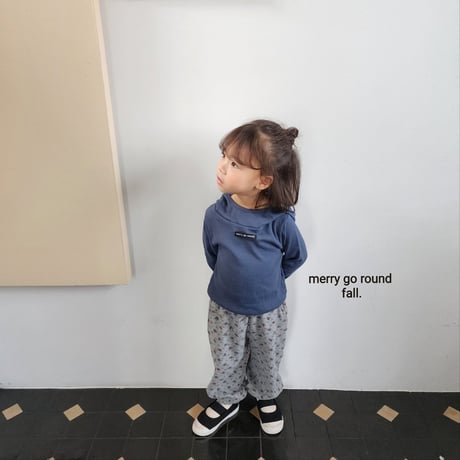 merrygoround/2. flower jogger pants XS-2XL