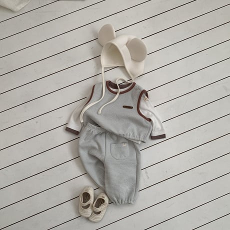 bebeholic/12. soboru vest set S-L