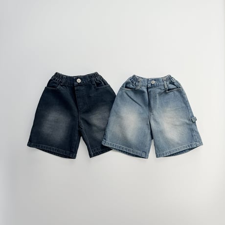 fromi/7. half denim pants S-XL