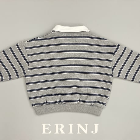 erinj/15. popcorn collar man-to-man S-XL