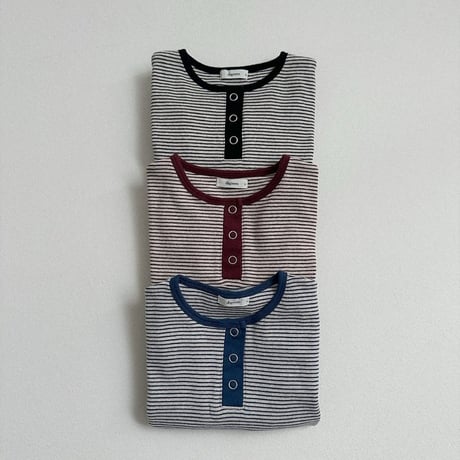 digreen/41. henley neck aletty tee? S-2XL