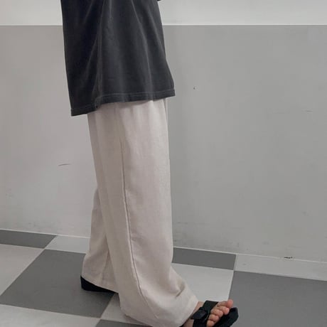 owen/8. soft linen pants JS-JXL