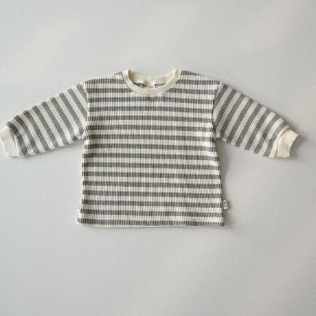 thebeige/12. Waffle long sleeve T XXS-L