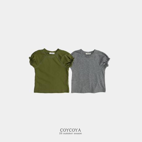 coycoya/21. mili puff T-shirt S-2XL