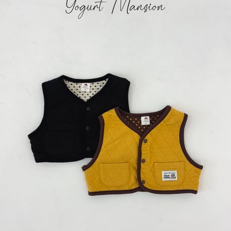 yogurtmansion/79. caramel vest XS-XL