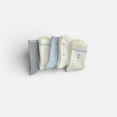 dudie/2. blue heart five set M(150-180)-XL(200-230)