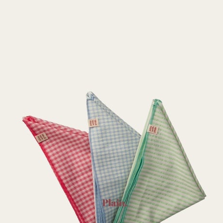 plain/1. rectangle half bandana FREE