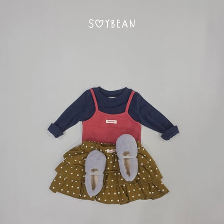 soybean/119. plan ) dot kangkang skirt XS-XL