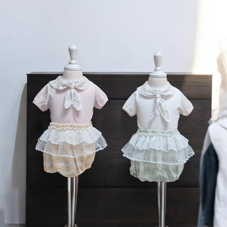 bebeholic/66. foggy flower T-shirts S(3-6M)-L(12-18M)