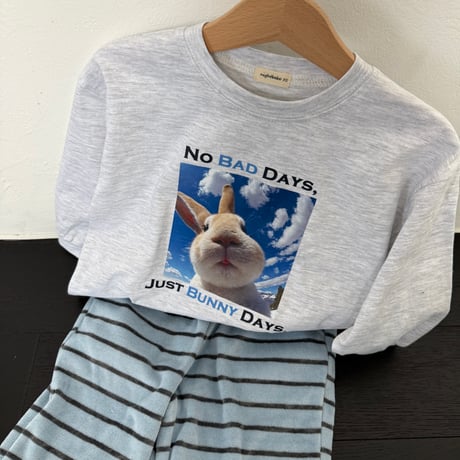 nightbebe/5. plla rabbit long sleeve T-shirt XS-XL