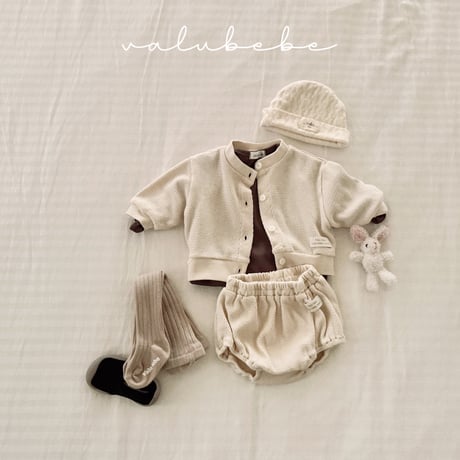 valubebe/27. tokyo waffle cardigan 6M-S