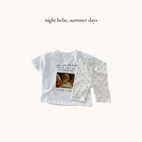 nightbebe/5. playing T-shirt XS-XL