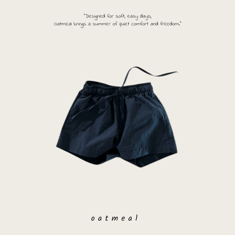 oatmeal/9. basic half pants XS-XL