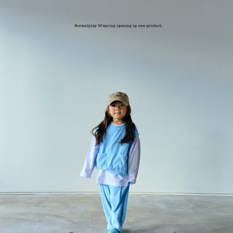 normalplay/82. two piece terry jogger pants JS-JM