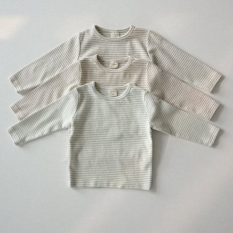 thebeige/15. Slim stripe T XXS-L