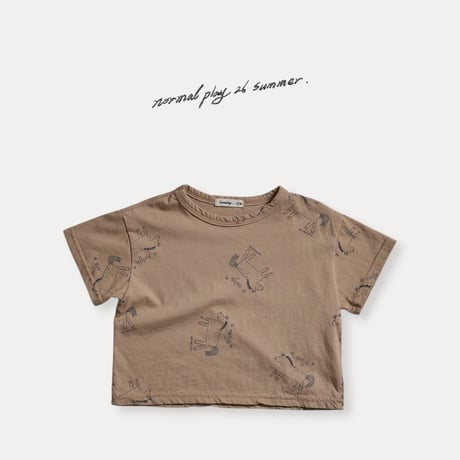 normalplay/70. pony half t T-shirt 12M-L