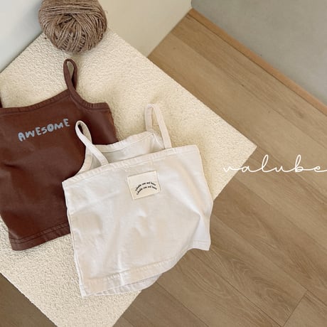 valubebe/42. awesome lettering T-shirt 6M-S