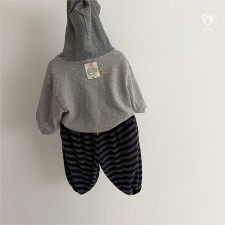 gou/9. B- tri hoody 2(6-12M)-3(12-18M)
