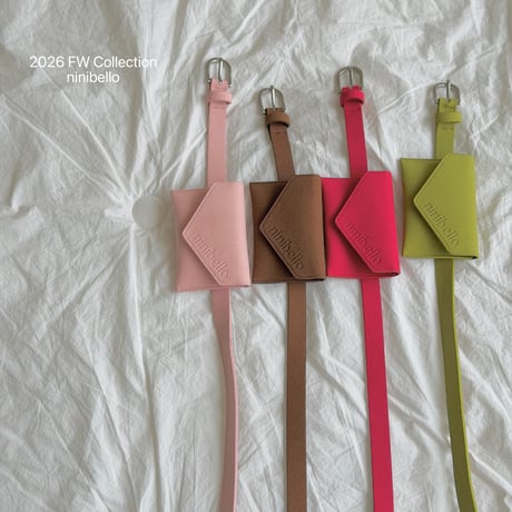 ninibello/102. Suede Belt Bag FREE
