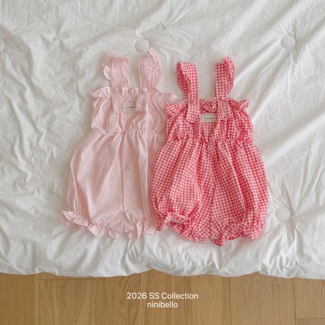 ninibello/187. picnic suit overalls 12M-18M
