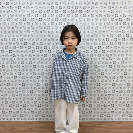 gou/16. check (withmom) shirt XS-XL