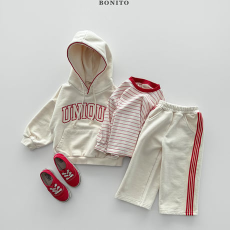 bonito/20. uni line hood JS-JM