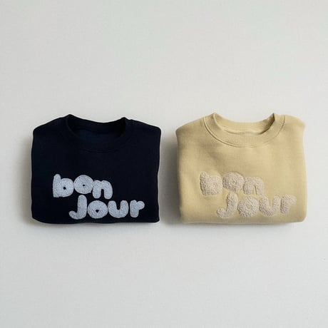 atomeme/25. Bonjour Sweatshirt? S-XL