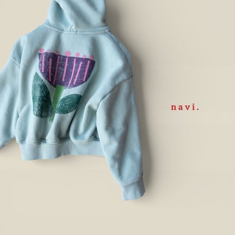 navi/34. tulip hood zipup 2XL-JL