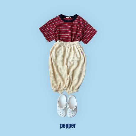 pepper/38. dangara half t T-shirt ADULT