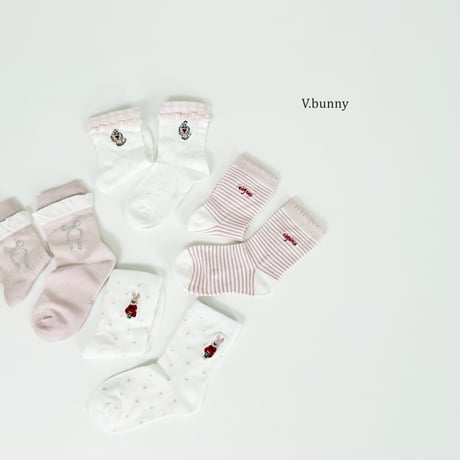 vbunny/74. red socks set M(130-150)-XL(180-210)