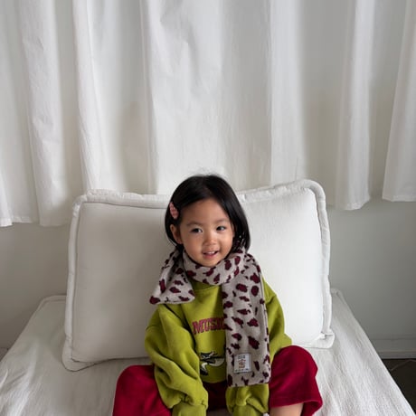 pepper/10. leopard muffler XS-XL