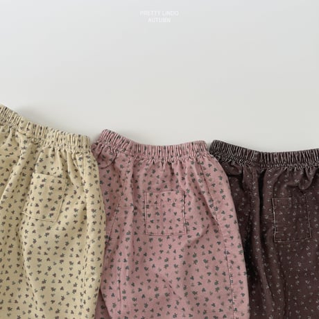 lindo/66. bao flower pants XS-XL