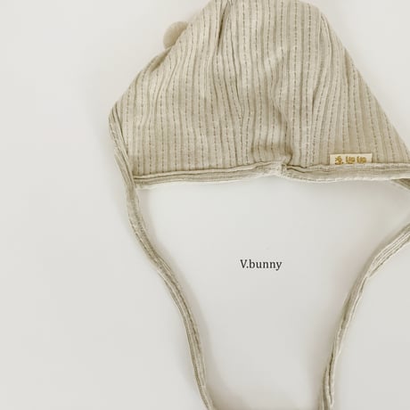vbunny/59. pompom bonnet hat FREE(43-47CM)