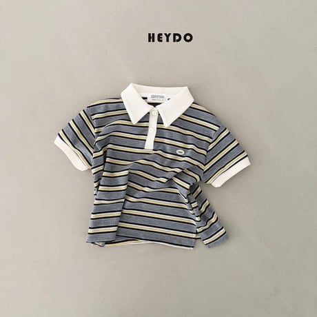 heydo/50. waffle ST collar T-shirt JS-JL