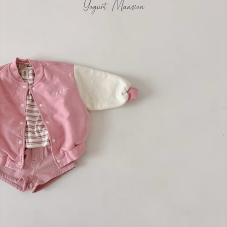 yogurtmansion/5. yogurt baseball jumper S-XL