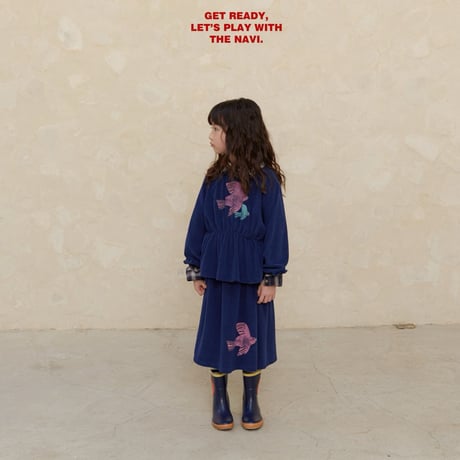 navi/53. peach blouse S-XL