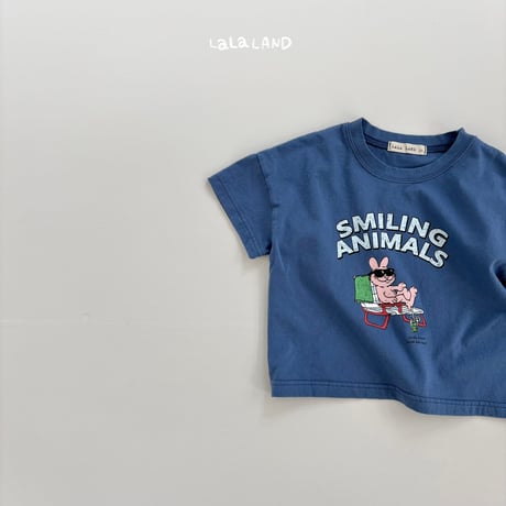 lalaland/18. rabbit half t T-shirt XS-XL