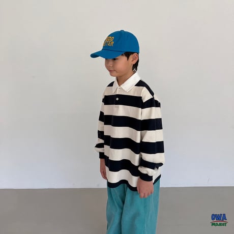 owa/16. rugby collar T-shirt JS-JL